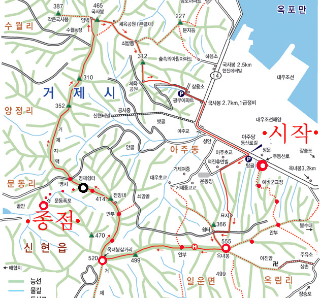 옥녀봉주유소 이미지