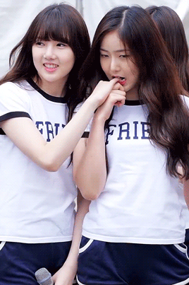 여자친구 예린-신비 환상의 케미.gif | 인스티즈