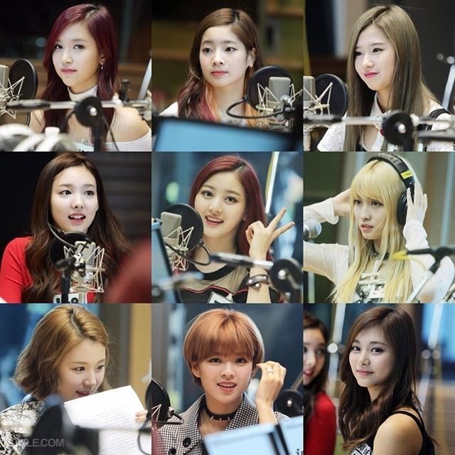 [트와이스] 트둥이들 9명 다있는 9분할 짤들.gif | 인스티즈