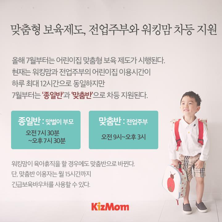 2016년 부터 달라지는 영유아 보육제도 | 인스티즈