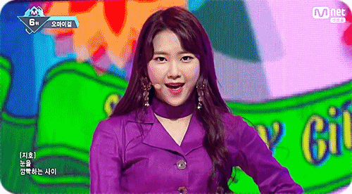 오마이걸 엠카 움짤.gif | 인스티즈