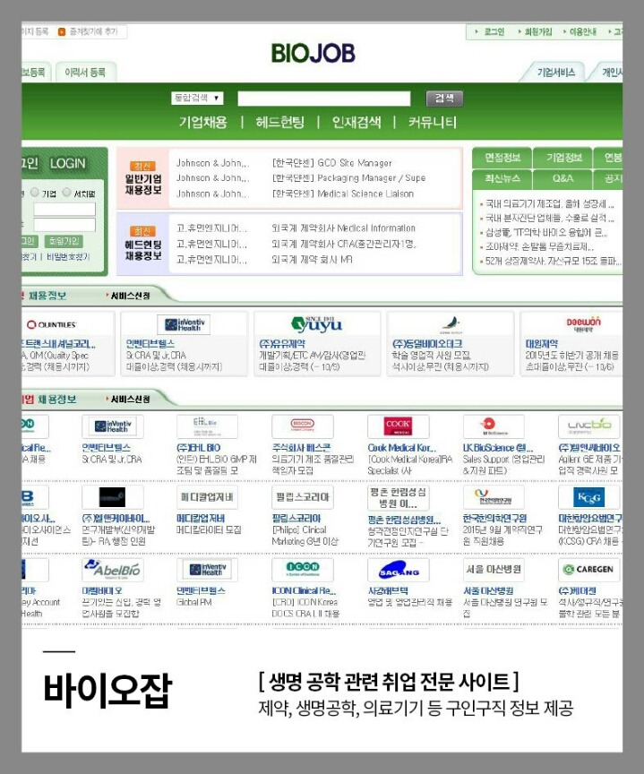 알아두면 좋을 전문 업종별 취업사이트 2탄 | 인스티즈