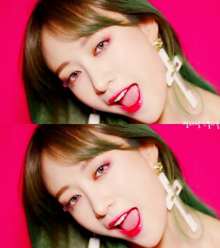 매생이 머리 소화하는 하니 | 인스티즈