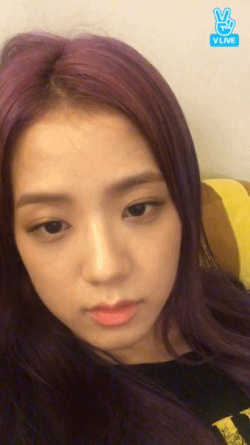 블랙핑크 지수 v앱.gif | 인스티즈