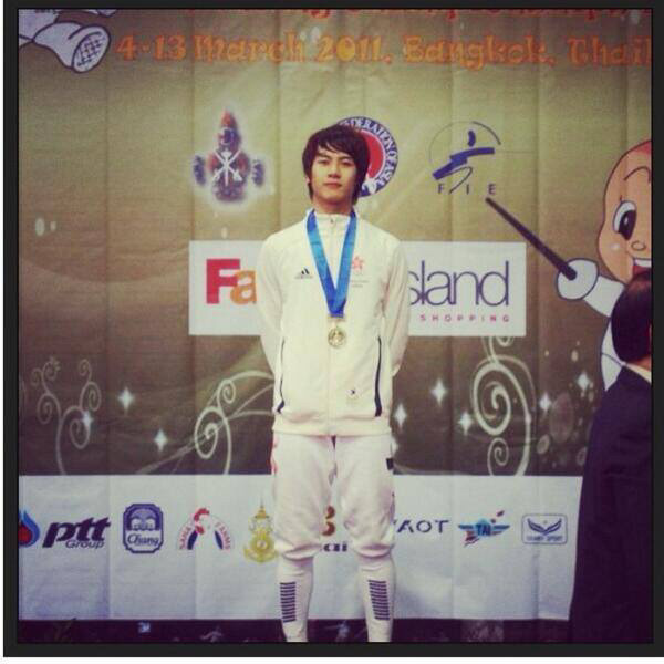 갓세븐 잭슨 홍콩 펜싱 국가대표 시절 (데이터 주의) | 인스티즈