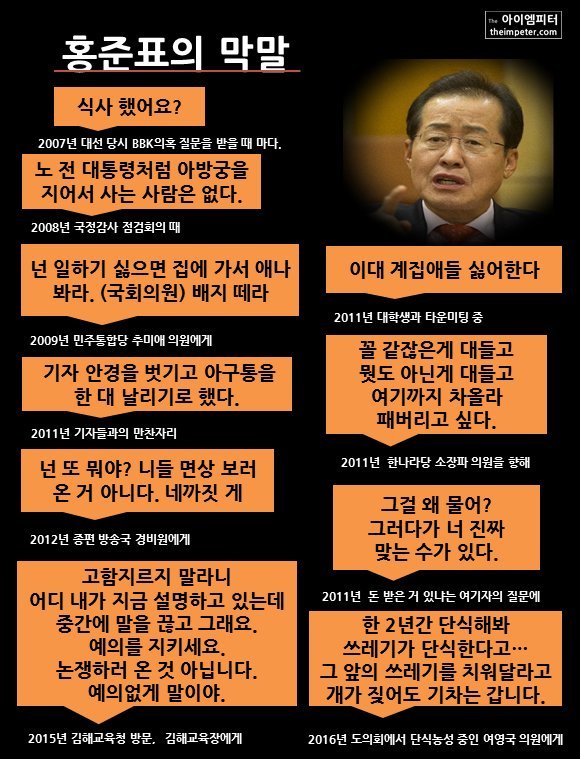 자유당 지지율1위의 위엄 | 인스티즈