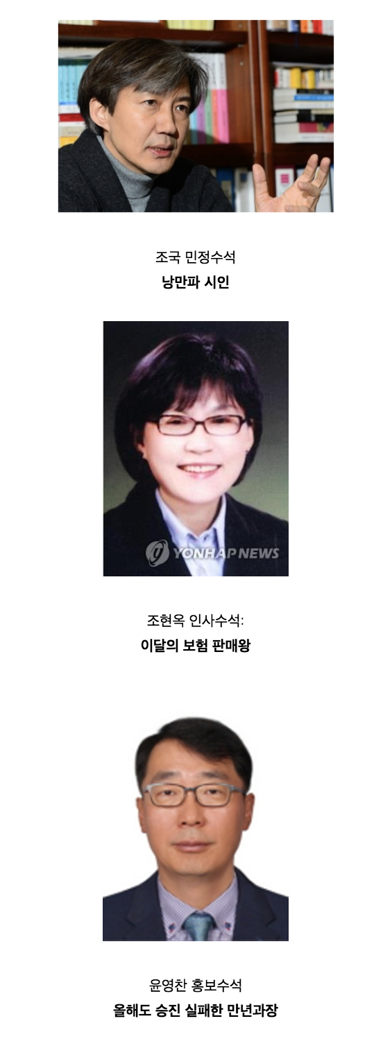 인상으로본 문재인 정부 인사 직업 | 인스티즈