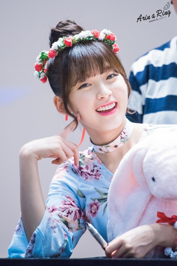 오마이걸의 막내 아린이(데이터 주의) | 인스티즈