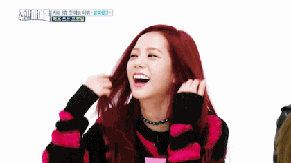 블랙핑크 지수 창피하니까 죽은척.gif | 인스티즈
