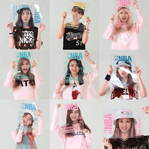 [트와이스] 트둥이들 9명 다있는 9분할 짤들.gif | 인스티즈