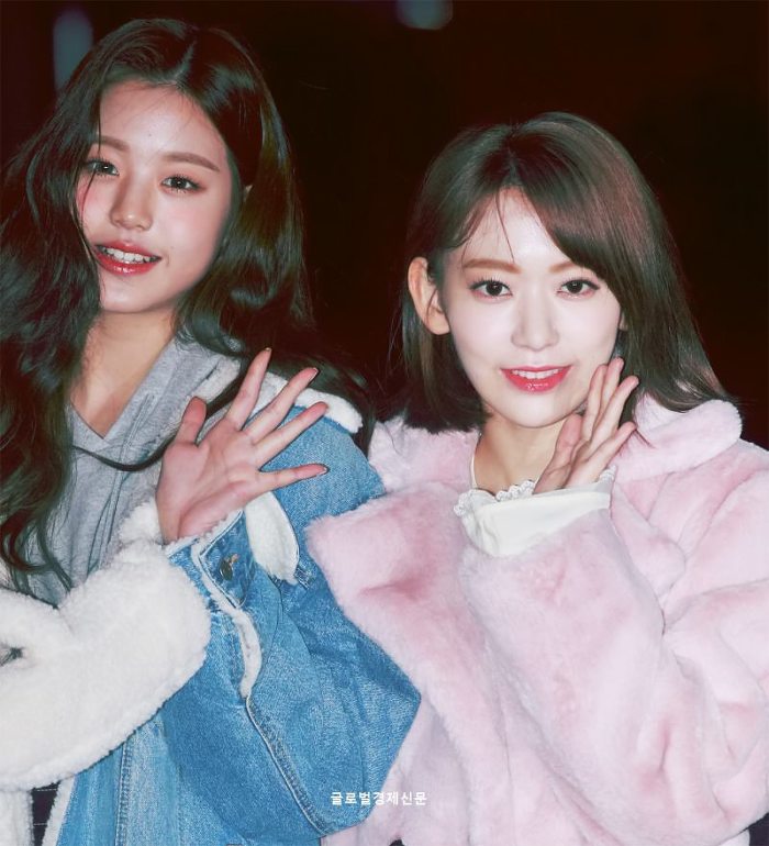 어젯밤 늦게까지 콜라 사이다 말아 마신듯한 아이즈원 출근길 사진.jpg | 인스티즈
