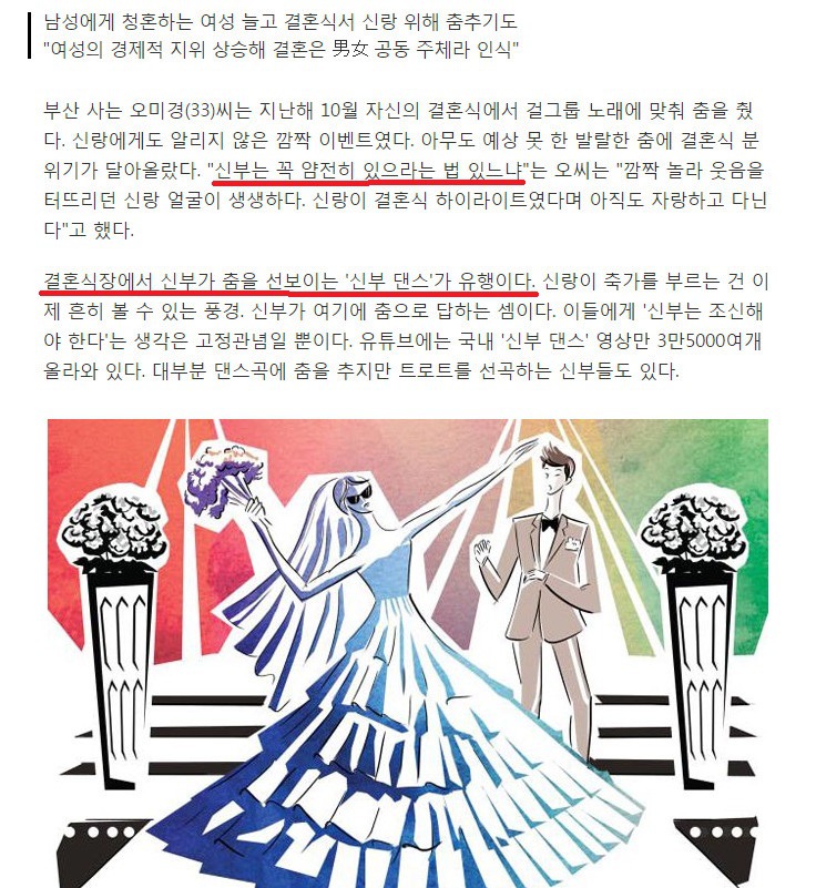 "나한테 장가 와라!".. 얌전한 신부는 옛말 | 인스티즈