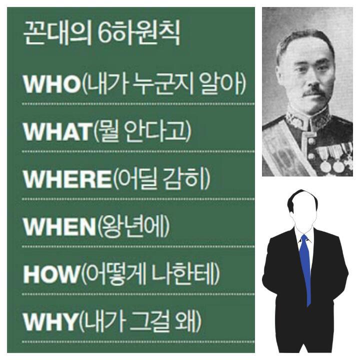 꼰대의 육하원칙 | 인스티즈