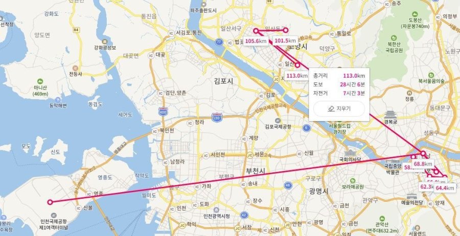22일 ~ 24일까지의 동선 | 인스티즈