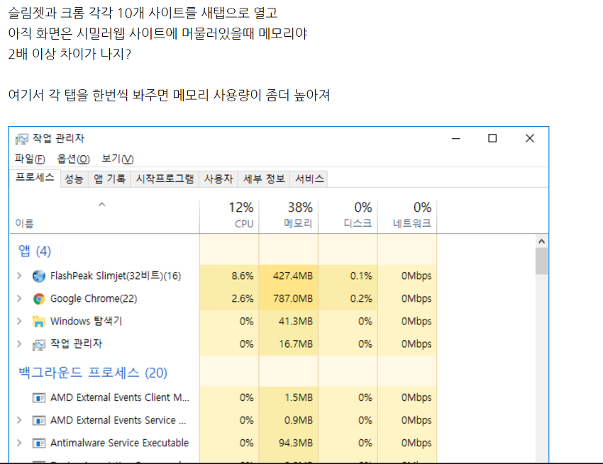 저사양 PC + 램 적게먹는 가벼운 웹 브라우저 추천...jpg | 인스티즈