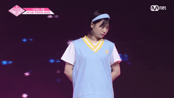 프로듀스48에서 시선강탈 쩌는 연습생 ㄷㄷㄷㄷ.gif | 인스티즈
