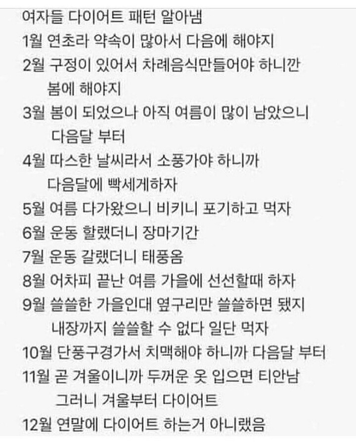 다이어트가 현실적으로 어려운 이유 | 인스티즈