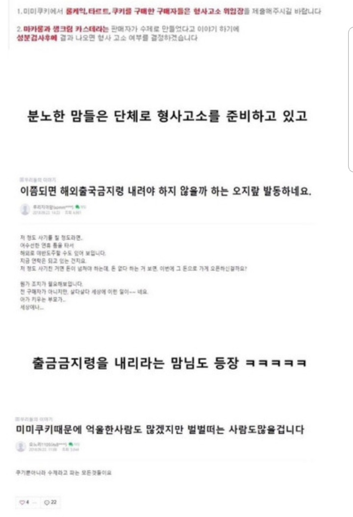 맘카페 뒤집어놓은 쿠키판매자 | 인스티즈