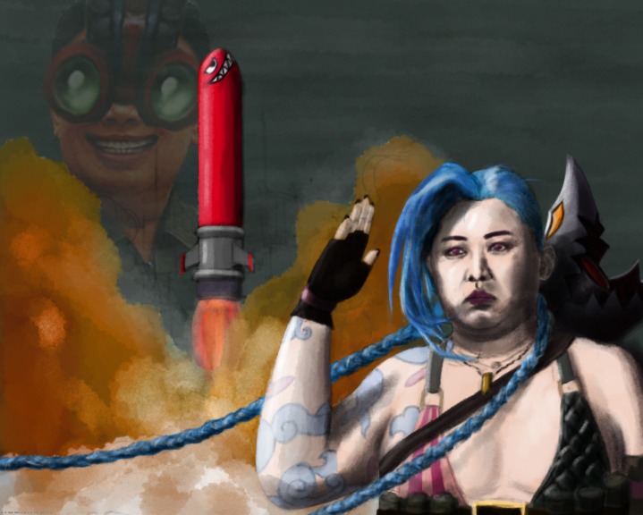[LoL] 로켓 발사하는 징크스 | 인스티즈