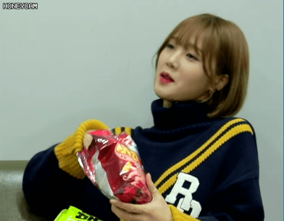 과자먹는 오마이걸 미미 | 인스티즈