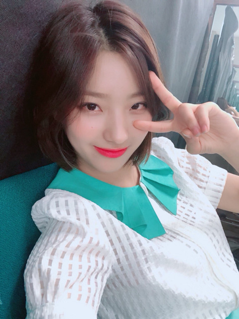 약속회 갈준비를 하는도중에 프로미스 나인 이새롬 | 인스티즈