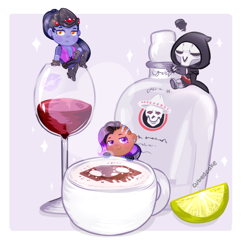 오버워치 캐릭터&푸드 조합 | 인스티즈