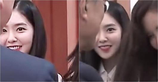 문통을 바라보는 아이린 눈빛 | 인스티즈