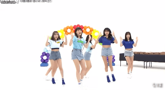오늘자 주간아이돌 여자친구.gif | 인스티즈