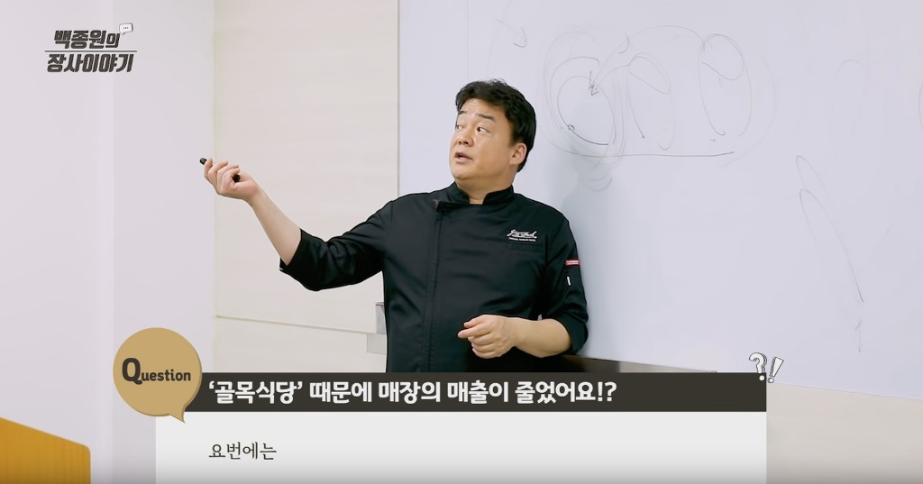 백종원이 골목식당에서 사장님들에게 메뉴 만들어서 알려주는 이유 | 인스티즈