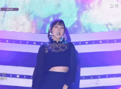 부산원아시아페스티벌(BOF) 여자친구 밤+시간을달려서.gif | 인스티즈