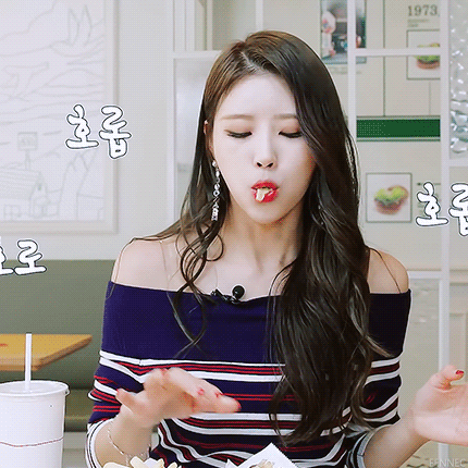 [러블리즈] 아침엔 치즈버거라서 미주 | 인스티즈