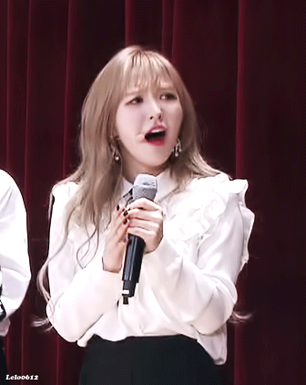 레드벨벳에서 표정을 맡고 있는 웬디.gif | 인스티즈