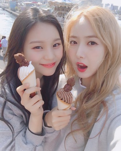 여자친구 엄지X신비 | 인스티즈