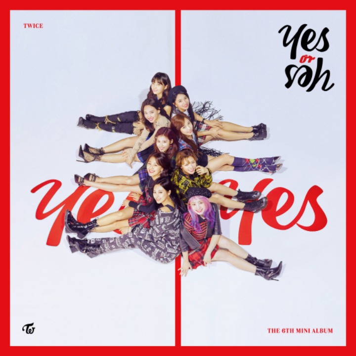 트와이스 미니 6집 YES or YES 온라인 음원 커버 사진 | 인스티즈